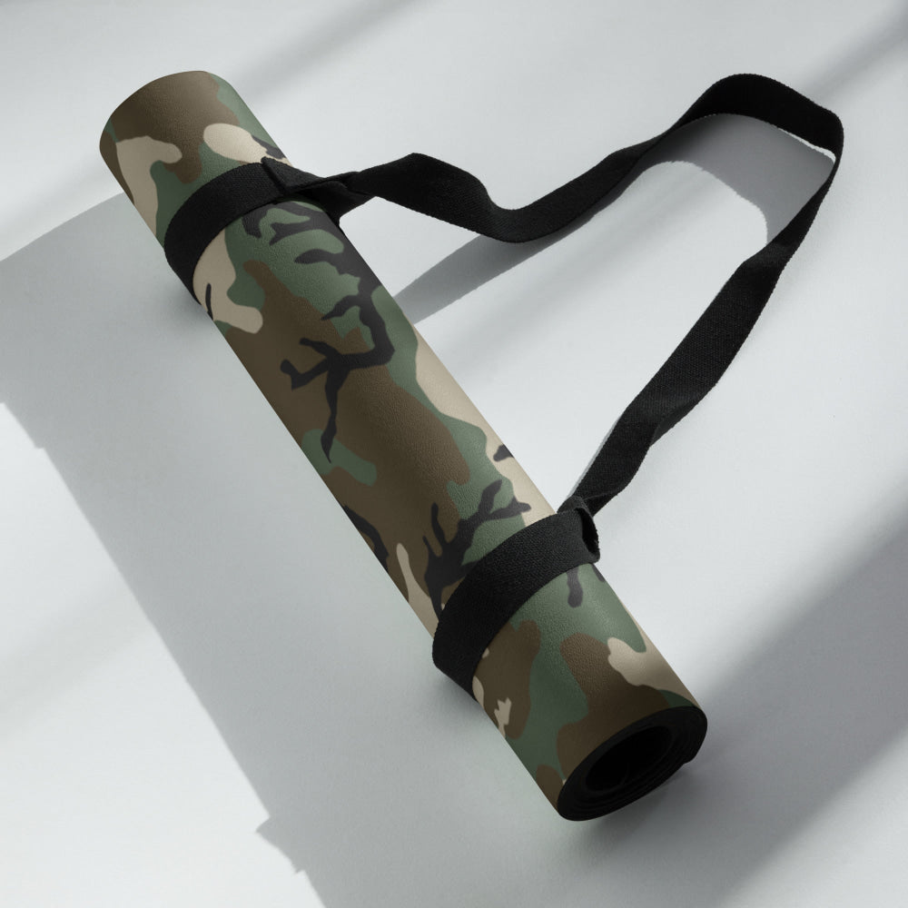 American M81 Woodland CAMO Yoga mat - Mat