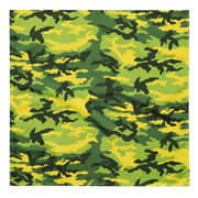 Classic M81 Yellow Jacket Safety CAMO Bandana - L - Head