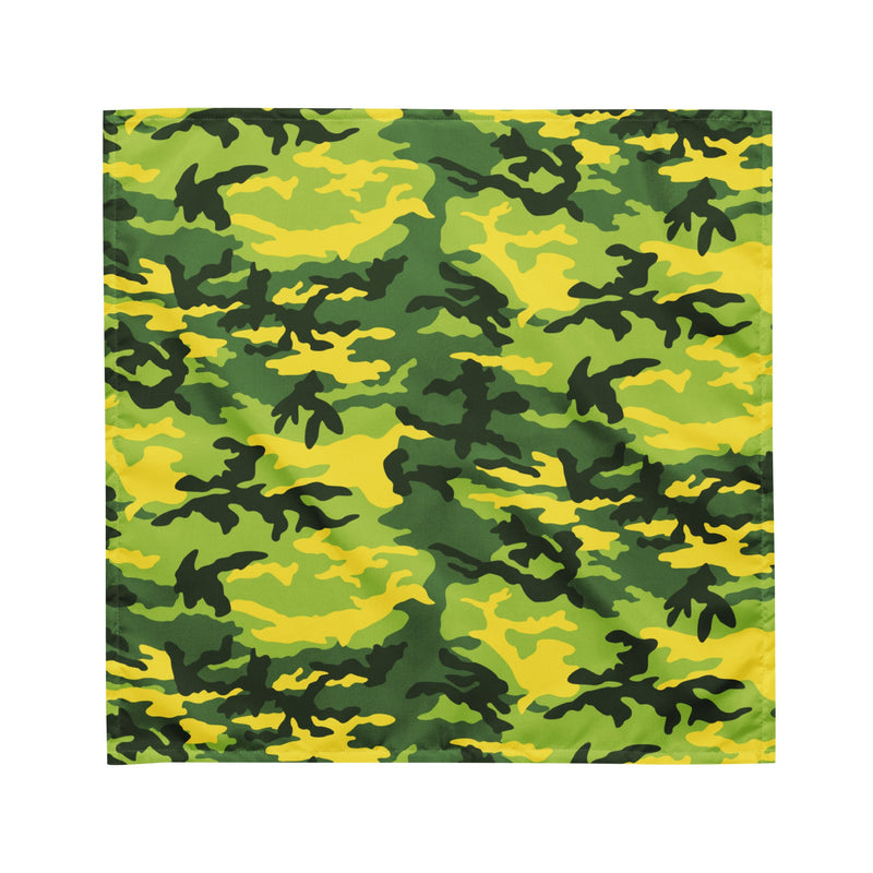 Classic M81 Yellow Jacket Safety CAMO Bandana - M - Head