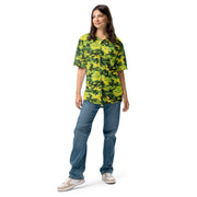 Classic M81 Yellow Jacket Safety CAMO Unisex Baseball Jersey
