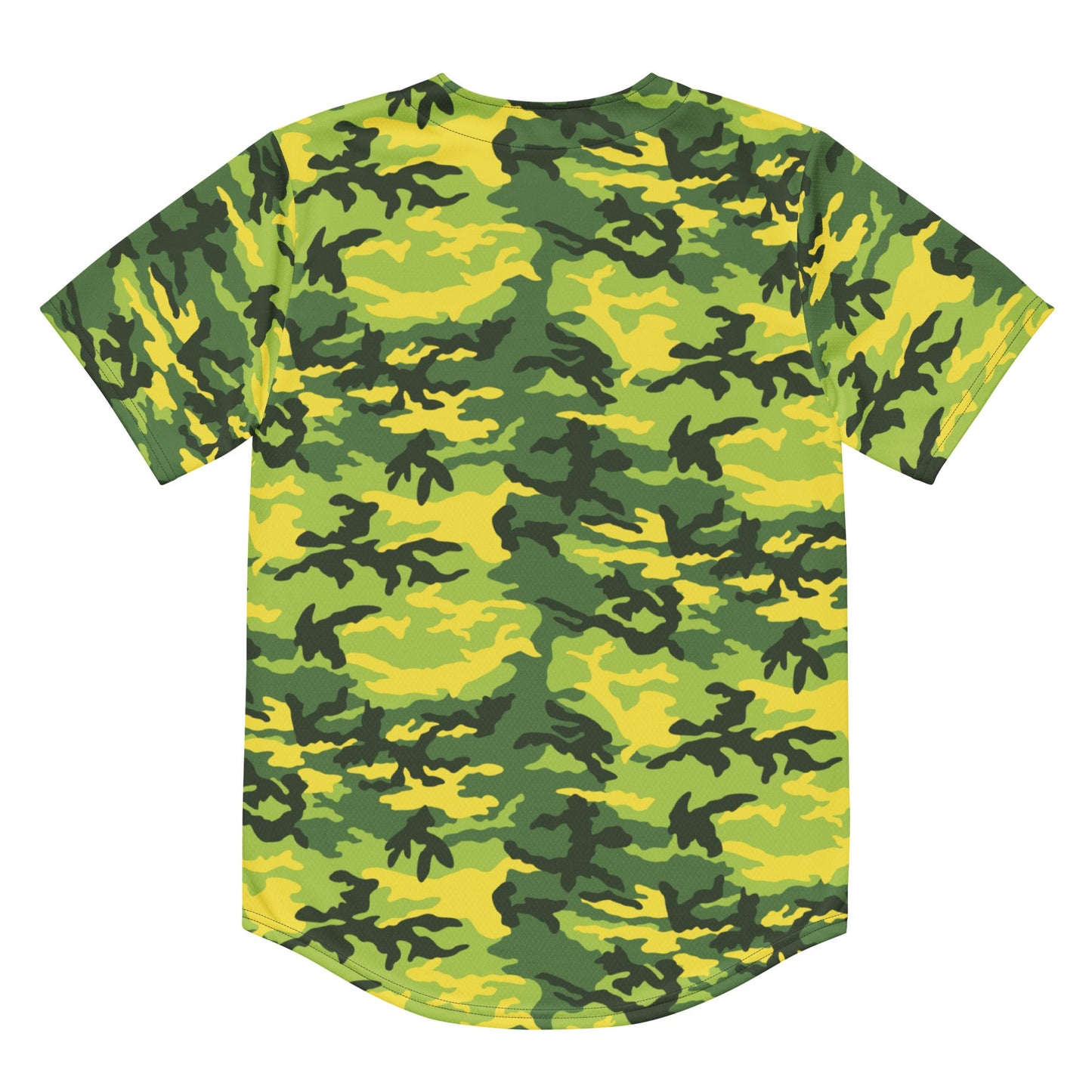 American M81 Yellow Jacket Safety CAMO baseball jersey - Baseball Jerseys