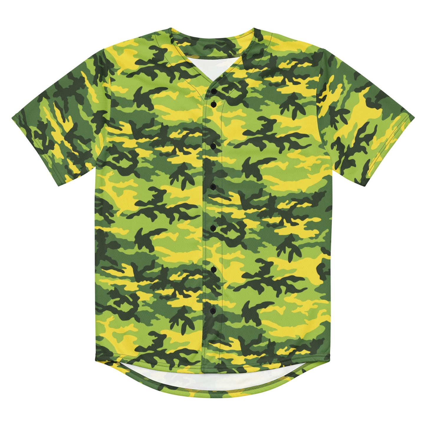 American M81 Yellow Jacket Safety CAMO baseball jersey - Baseball Jerseys