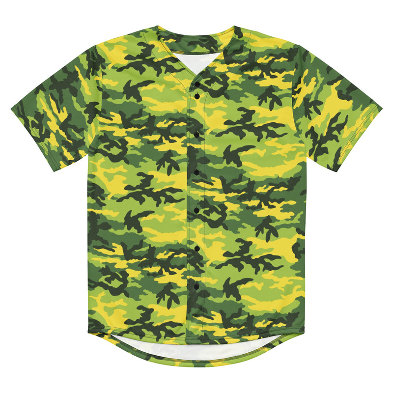 Classic M81 Yellow Jacket Safety CAMO Unisex Baseball Jersey