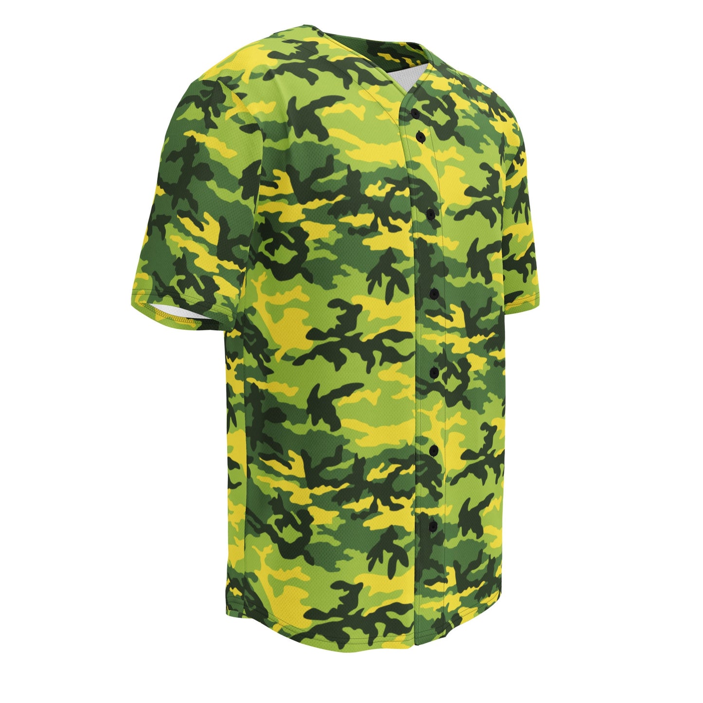 American M81 Yellow Jacket Safety CAMO baseball jersey - Baseball Jerseys