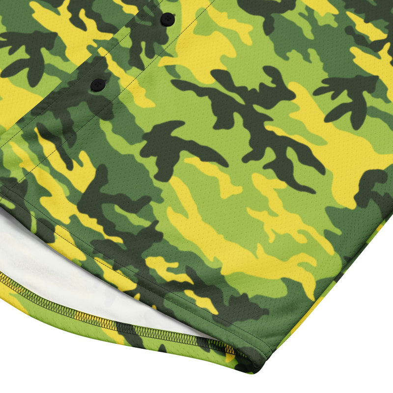 Classic M81 Yellow Jacket Safety CAMO Unisex Baseball Jersey