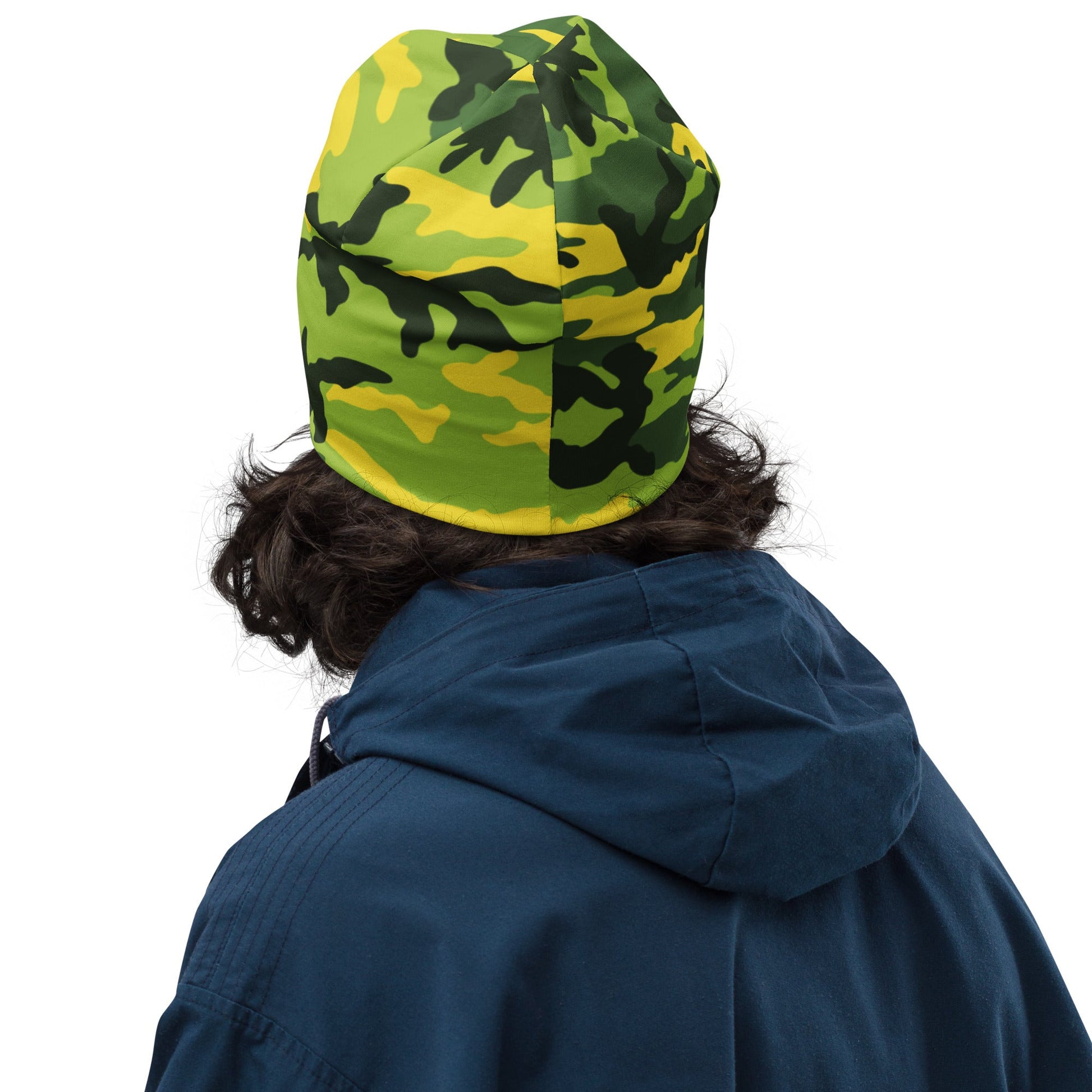American M81 Yellow Jacket Safety CAMO Beanie - Beanies