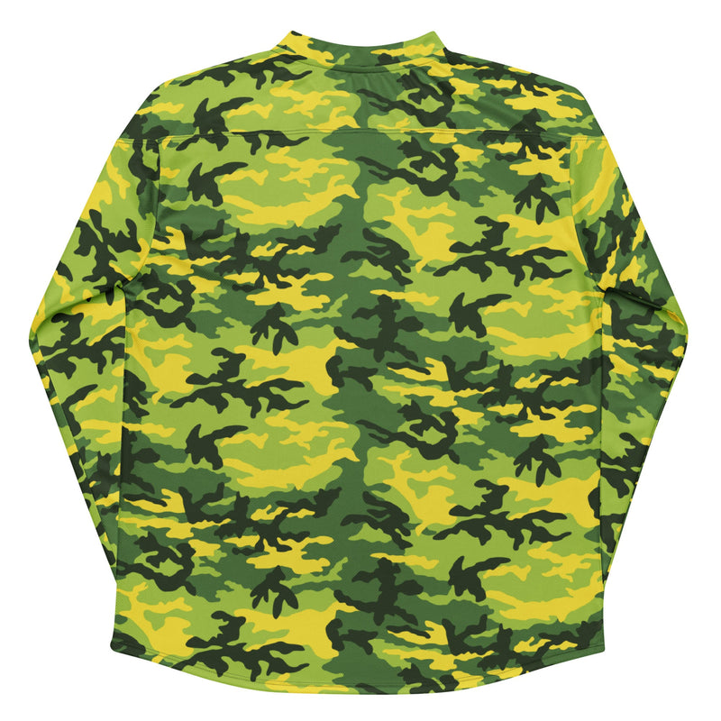 American M81 Yellow Jacket Safety CAMO Unisex Hockey Fan Jersey