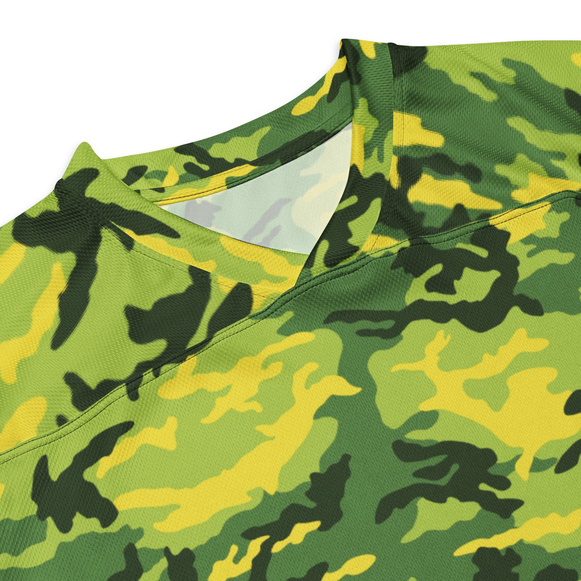 American M81 Yellow Jacket Safety CAMO Unisex Hockey Fan Jersey