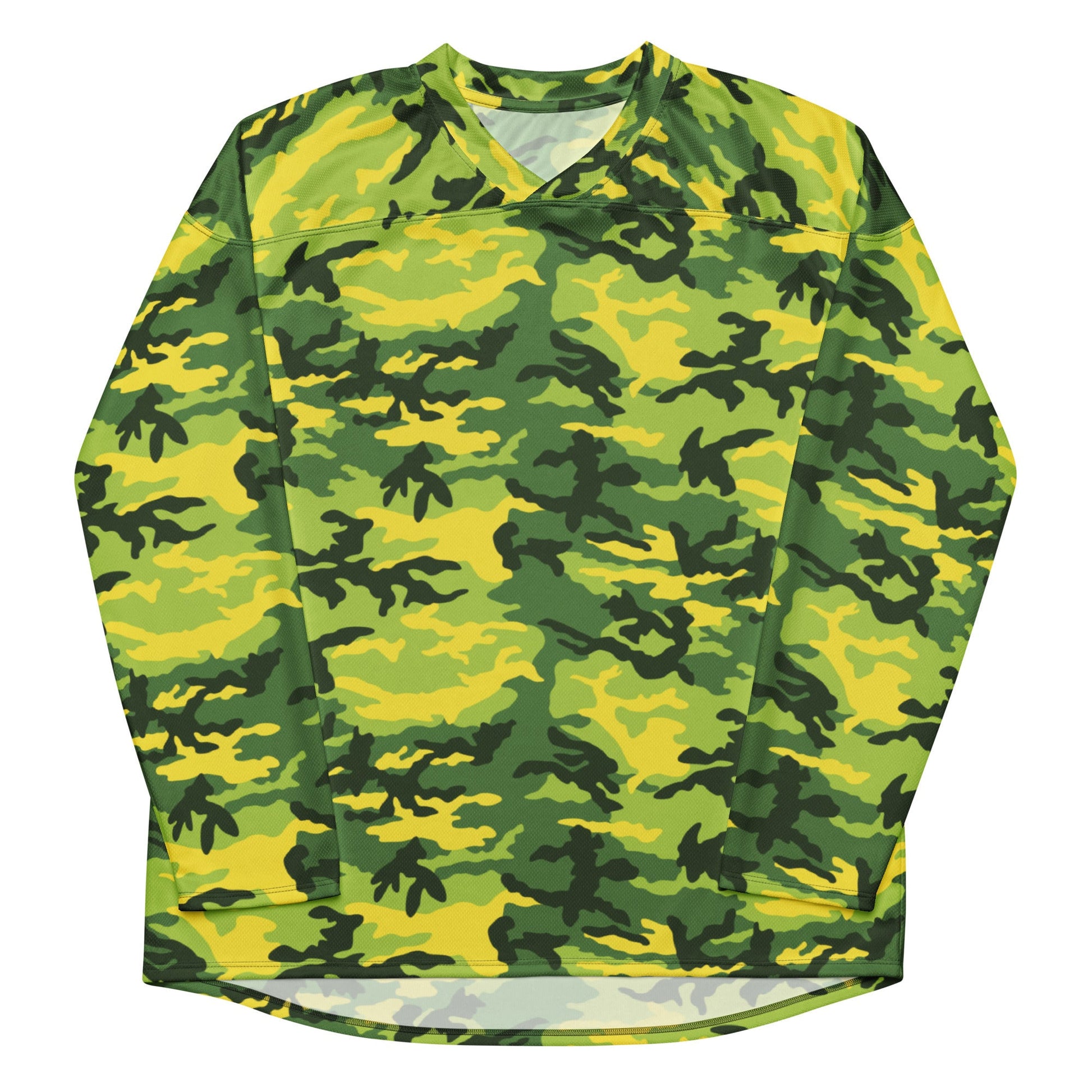 American M81 Yellow Jacket Safety CAMO Unisex Hockey Fan Jersey