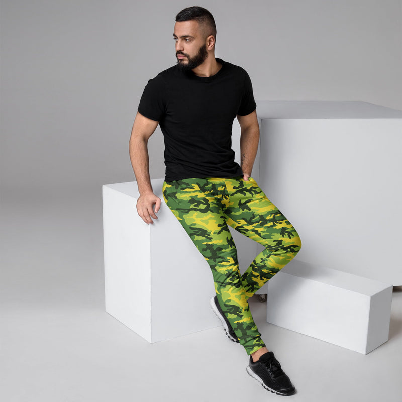 Classic M81 Yellow Jacket Safety CAMO Mens Joggers - XS - Men