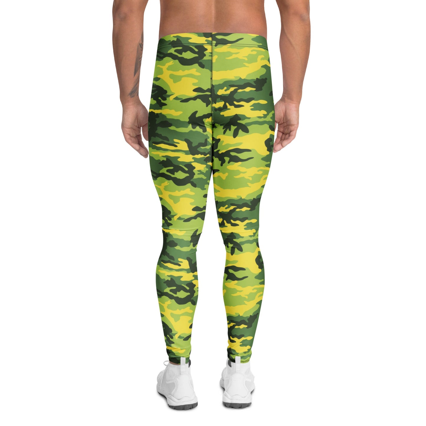 American M81 Yellow Jacket Safety CAMO Mens Leggings