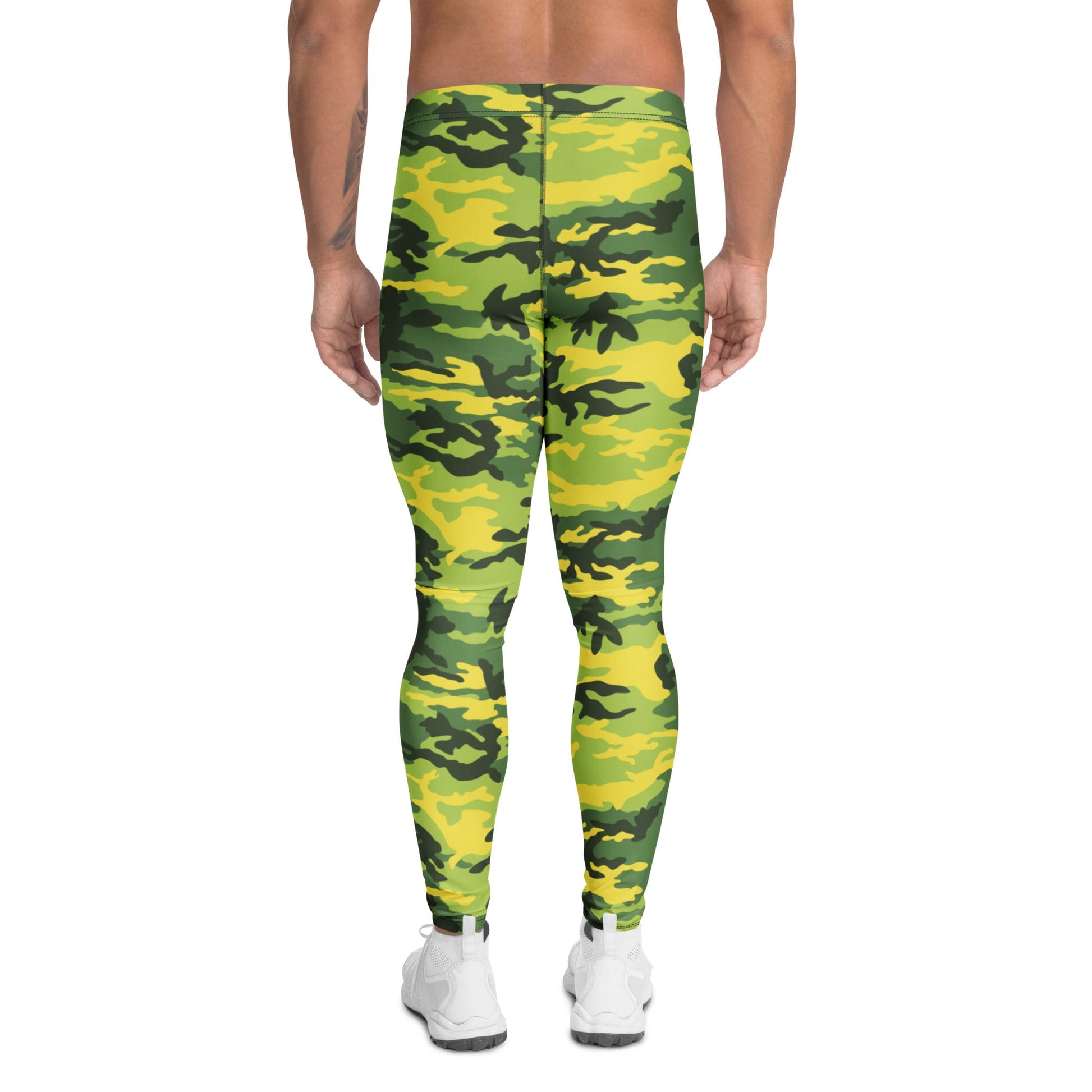 American M81 Yellow Jacket Safety CAMO Mens Leggings