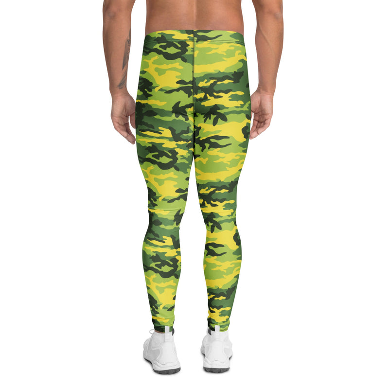 Classic M81 Yellow Jacket Safety CAMO Mens Leggings - Men
