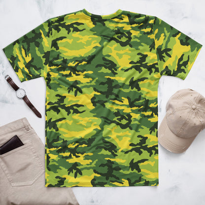 American M81 Yellow Jacket Safety CAMO Mens T-Shirt