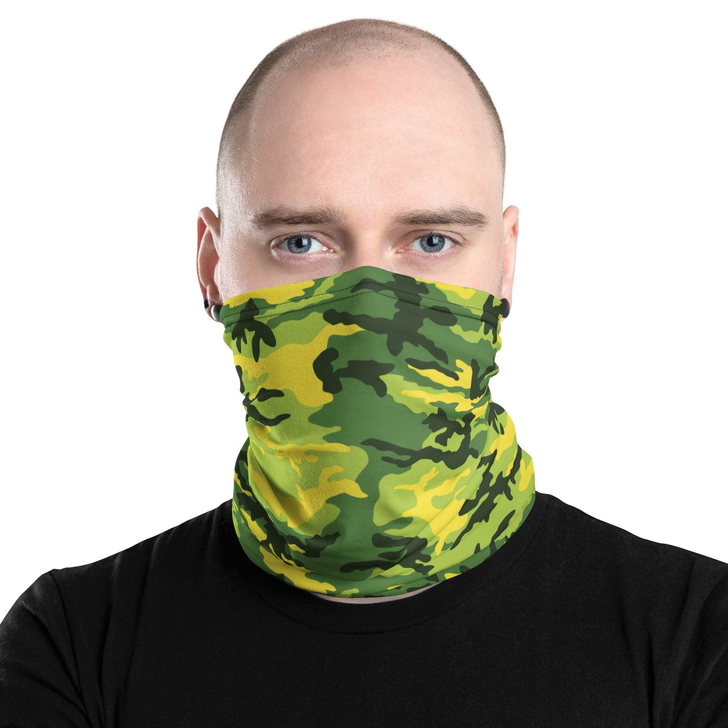 American M81 Yellow Jacket Safety CAMO Neck Gaiter