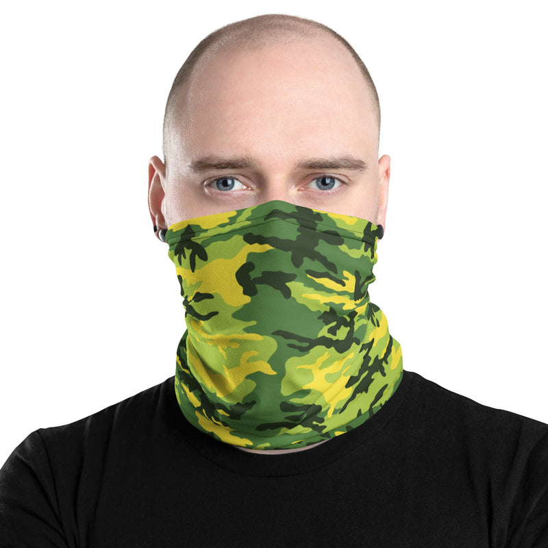 Classic M81 Yellow Jacket Safety CAMO Neck Gaiter - Head