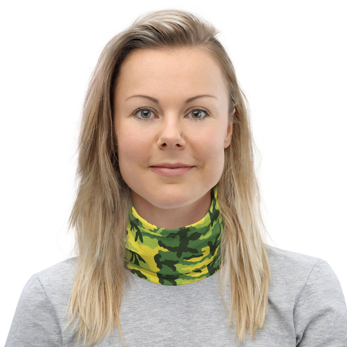 American M81 Yellow Jacket Safety CAMO Neck Gaiter