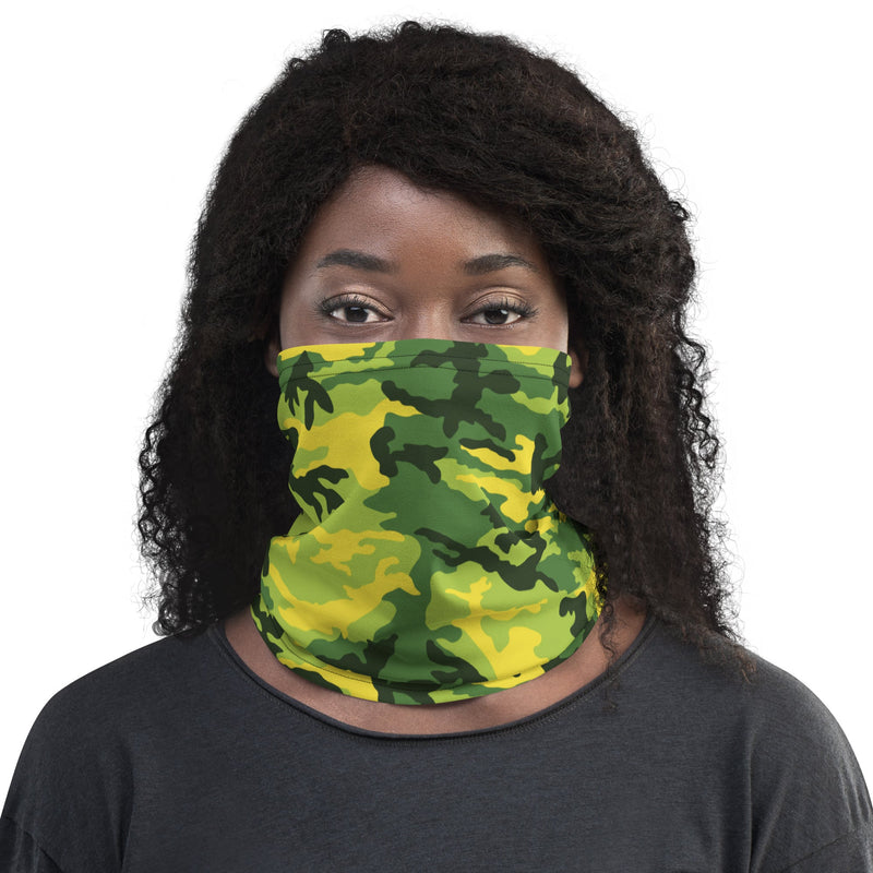 Classic M81 Yellow Jacket Safety CAMO Neck Gaiter - Head
