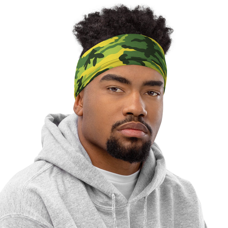 Classic M81 Yellow Jacket Safety CAMO Neck Gaiter - Head
