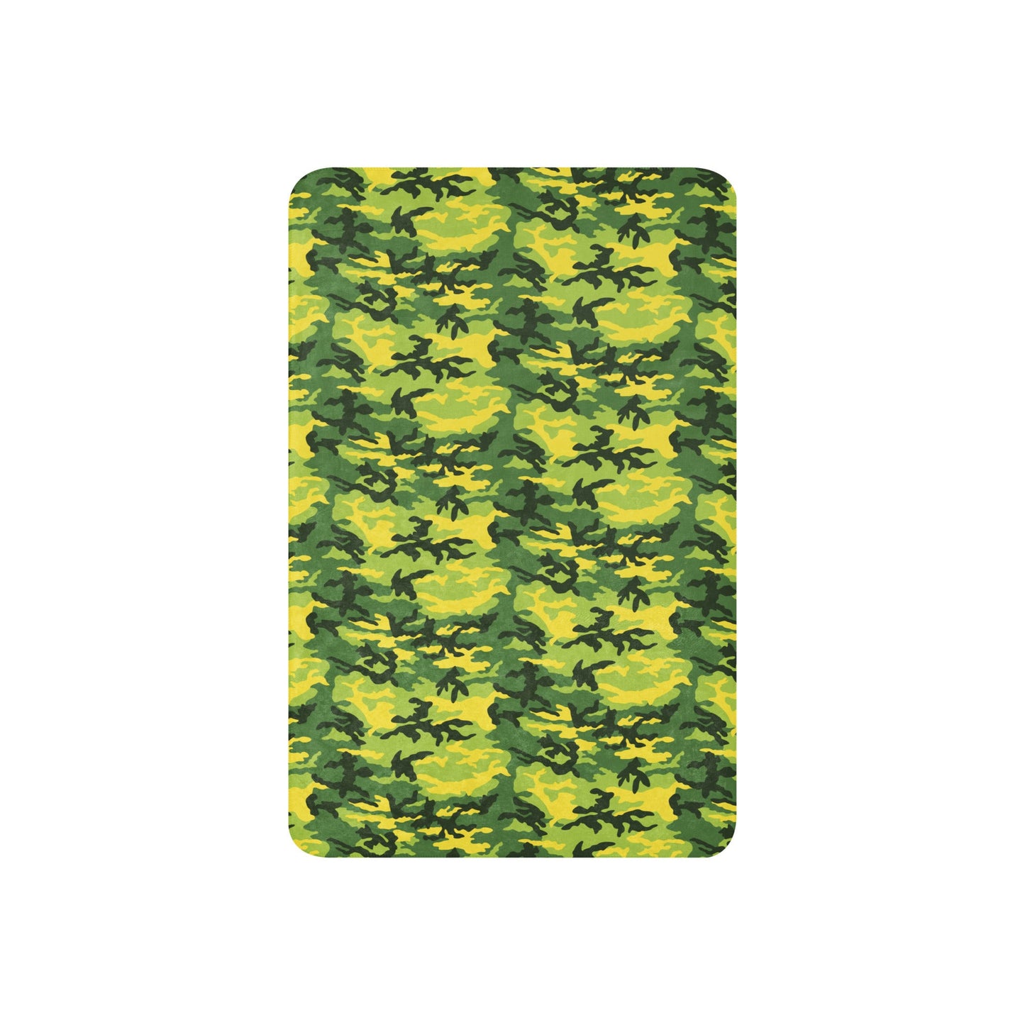 American M81 Yellow Jacket Safety CAMO Sherpa blanket - Blanket