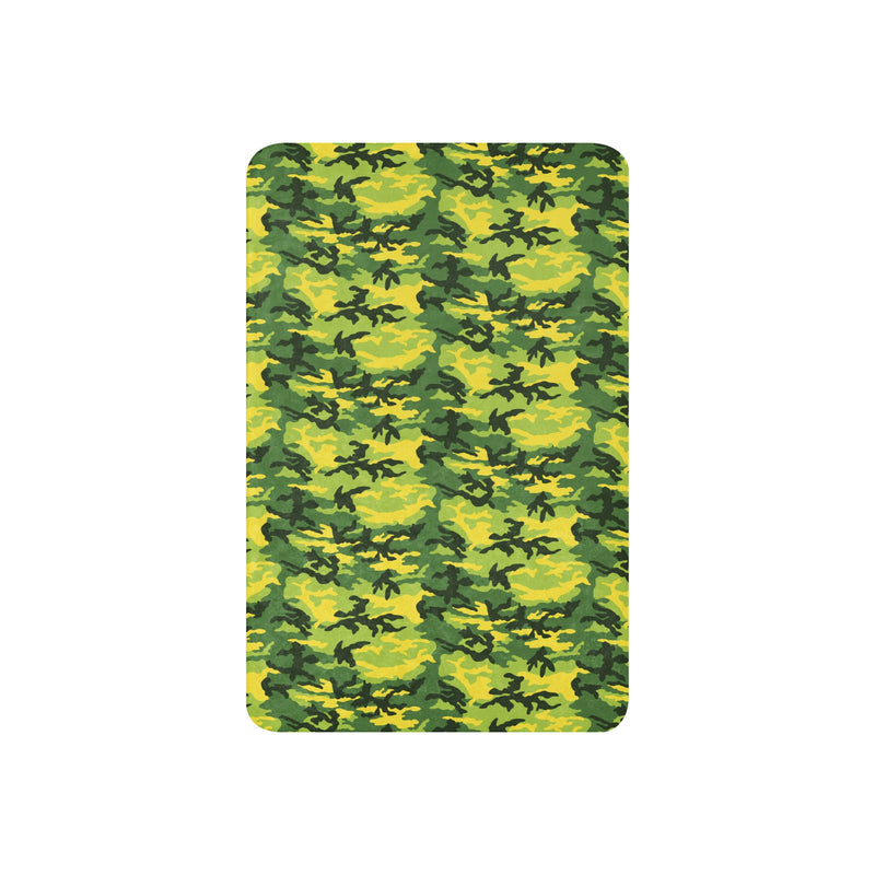 American M81 Yellow Jacket Safety CAMO Sherpa Blanket