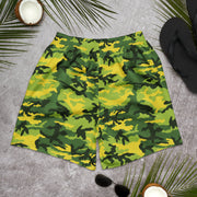 Classic M81 Yellow Jacket Safety CAMO Unisex Athletic Long Shorts