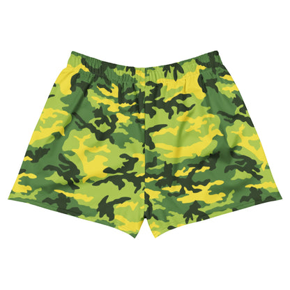 American M81 Yellow Jacket Safety CAMO Unisex Athletic Shorts