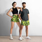 Classic M81 Yellow Jacket Safety CAMO Unisex Athletic Shorts