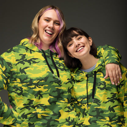 American M81 Yellow Jacket Safety CAMO Unisex Hoodie - Hoodies