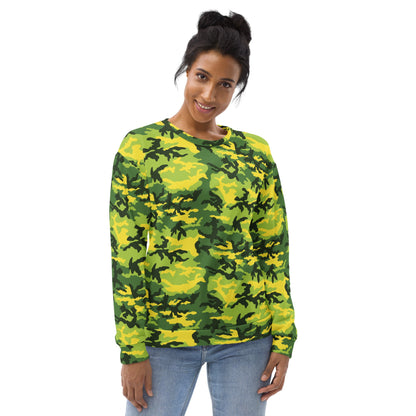 American M81 Yellow Jacket Safety CAMO Unisex Sweatshirt - Sweatshirts