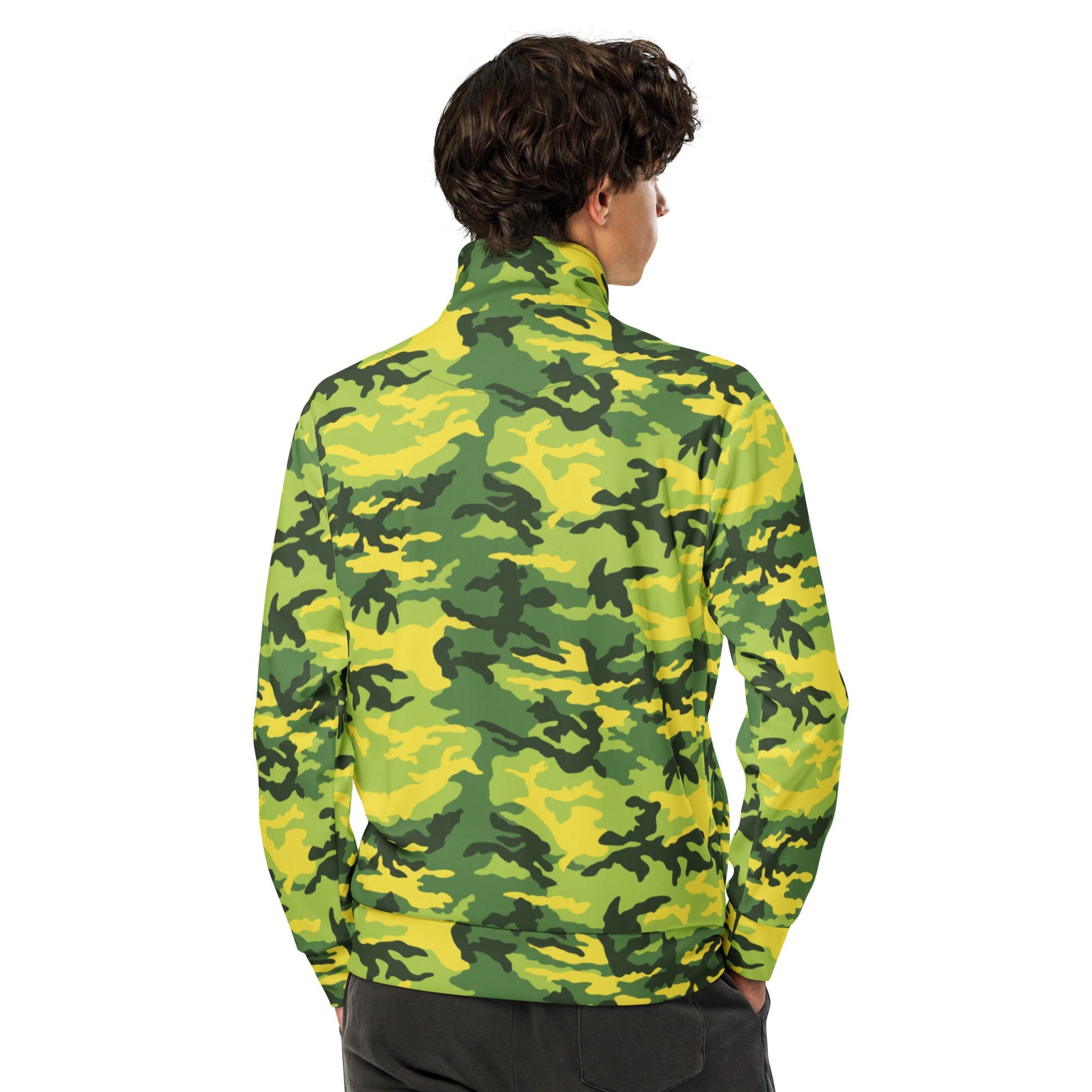 American M81 Yellow Jacket Safety CAMO Unisex track jacket - Track Jackets