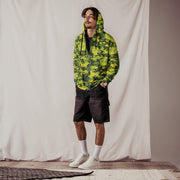 American M81 Yellow Jacket Safety CAMO Unisex Zip Hoodie