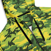 American M81 Yellow Jacket Safety CAMO Unisex Zip Hoodie