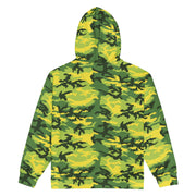 American M81 Yellow Jacket Safety CAMO Unisex Zip Hoodie