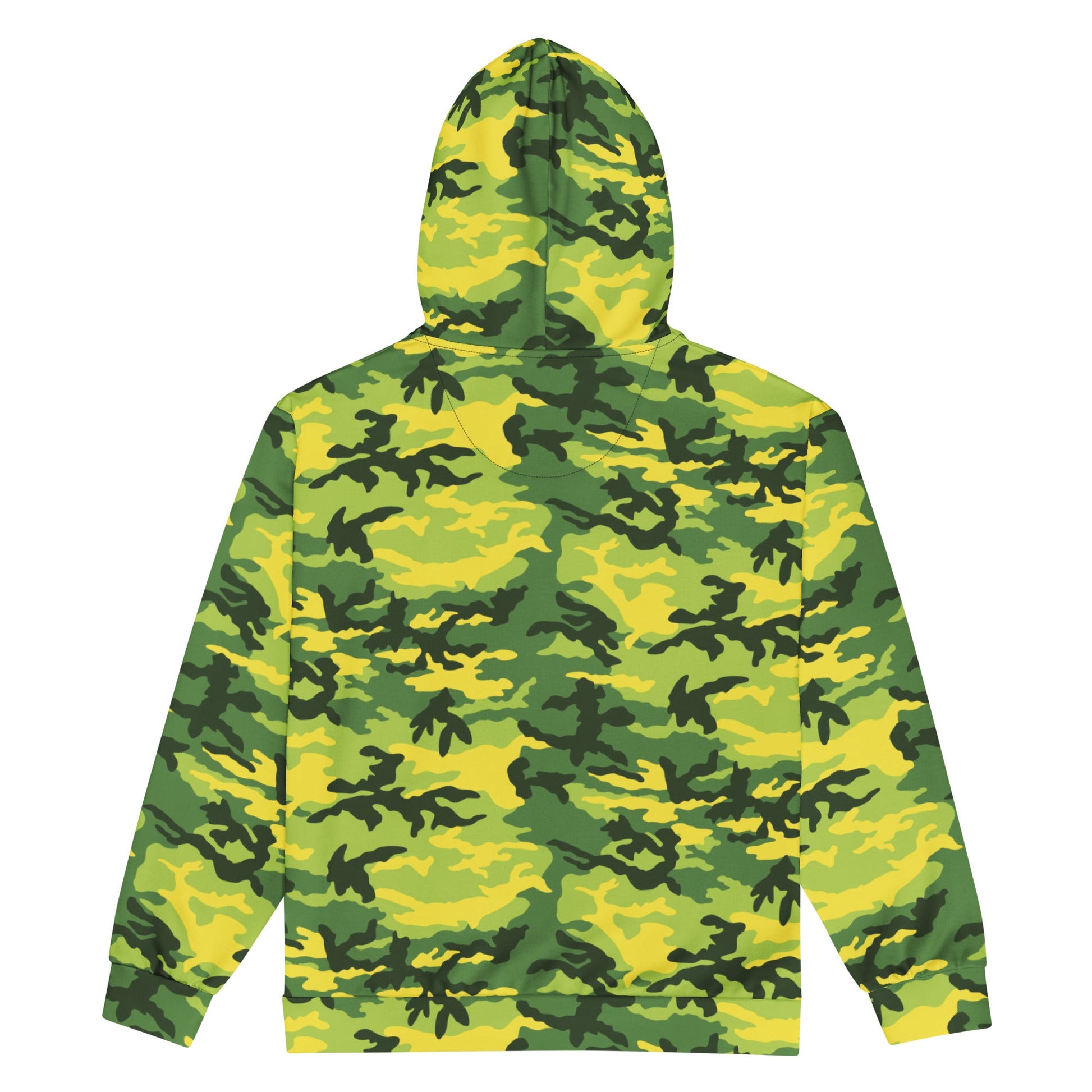 American M81 Yellow Jacket Safety CAMO Unisex Zip Hoodie