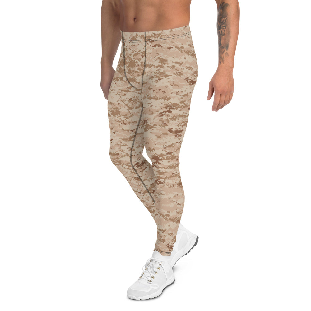 American MARPAT Desert CAMO Men’s Leggings - Mens