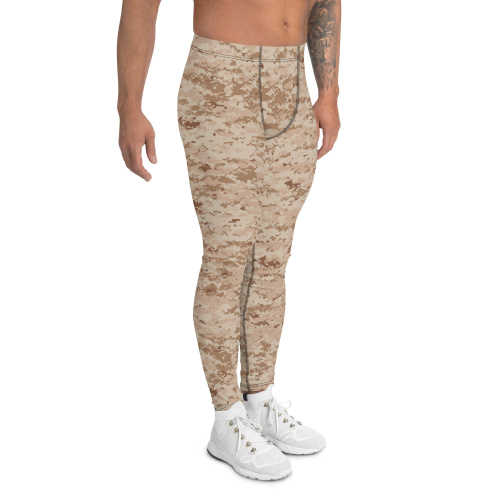 American MARPAT Desert CAMO Men’s Leggings - Mens