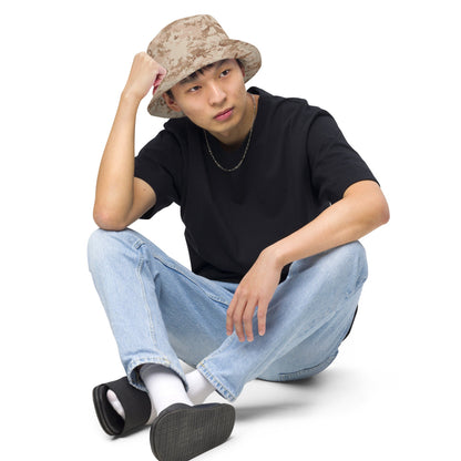 American MARPAT Desert CAMO Reversible bucket hat - Bucket Hat