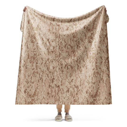 American MARPAT Desert CAMO Sherpa blanket - 60″×80″ - Blanket