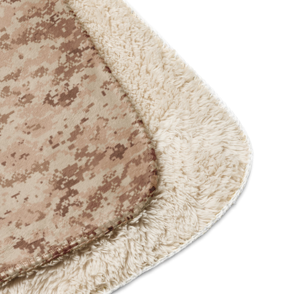 American MARPAT Desert CAMO Sherpa blanket - Blanket