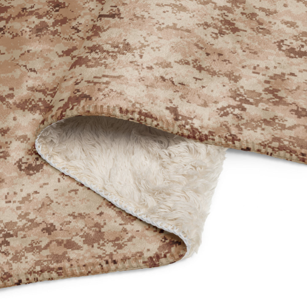 American MARPAT Desert CAMO Sherpa blanket - Blanket