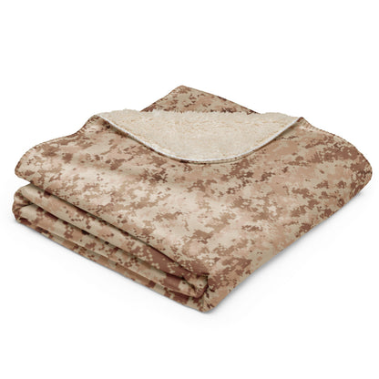 American MARPAT Desert CAMO Sherpa blanket - Blanket