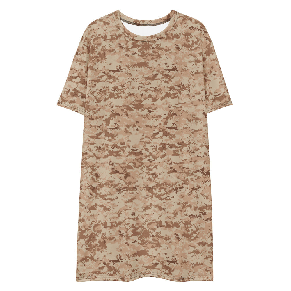 American MARPAT Desert CAMO T-shirt dress - Womens T-Shirt Dress