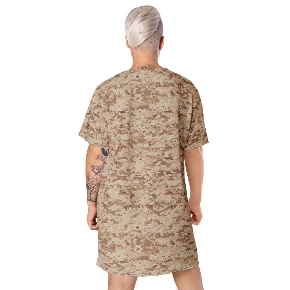 American MARPAT Desert CAMO T-shirt dress - Womens T-Shirt Dress