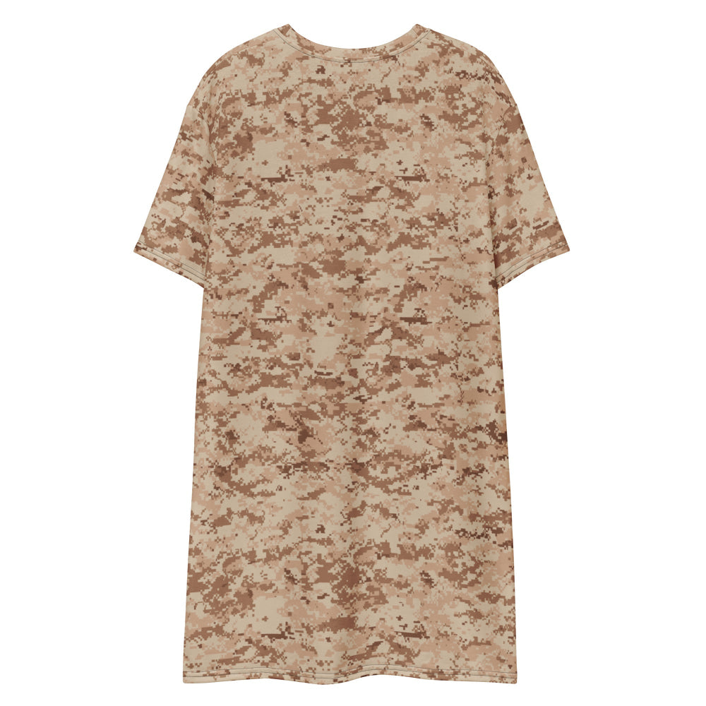 American MARPAT Desert CAMO T-shirt dress - Womens T-Shirt Dress