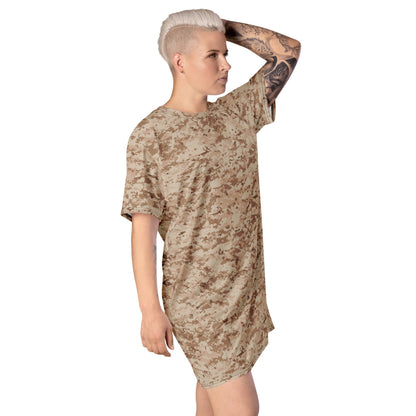 American MARPAT Desert CAMO T-shirt dress - Womens T-Shirt Dress