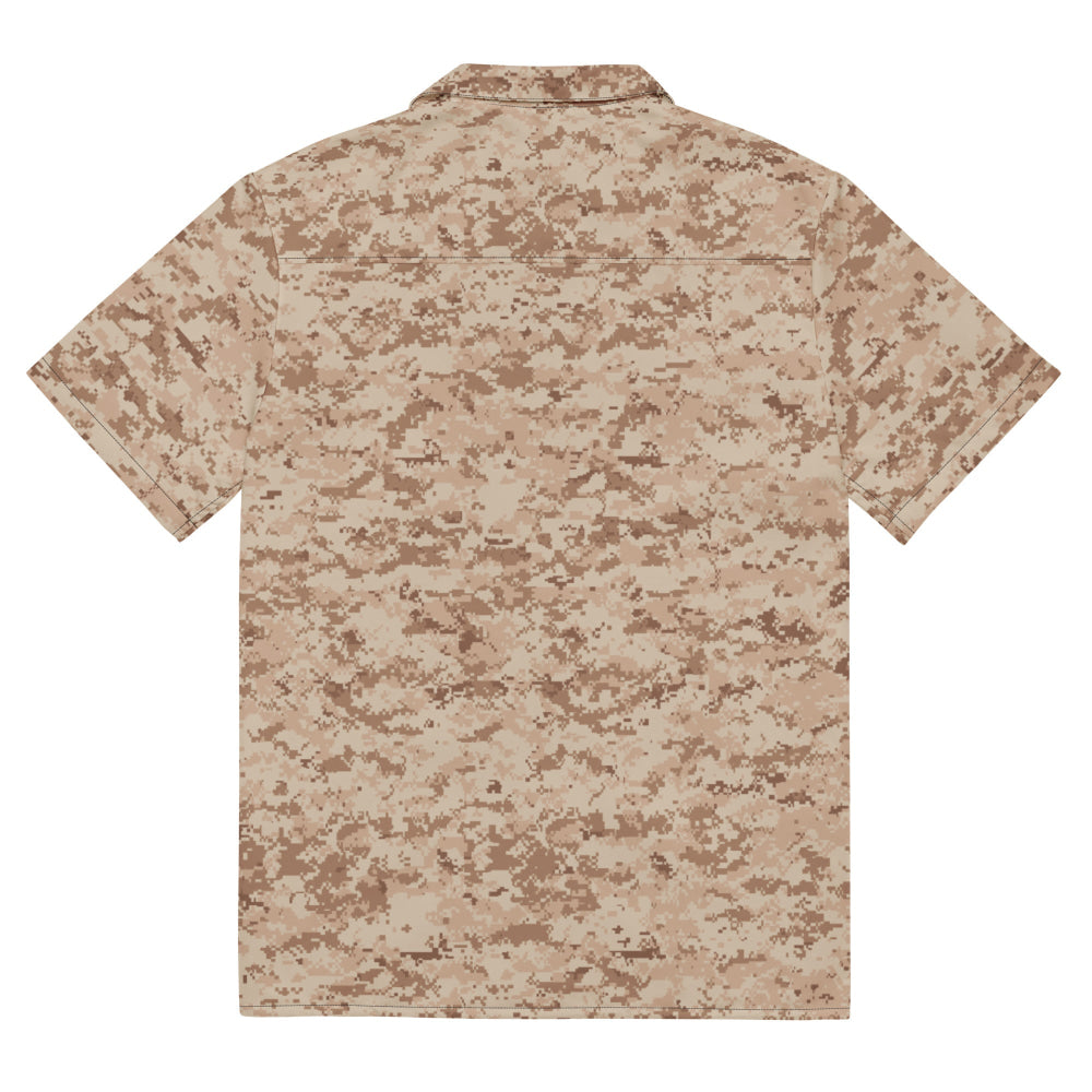 American MARPAT Desert CAMO Unisex button shirt - Button Shirt