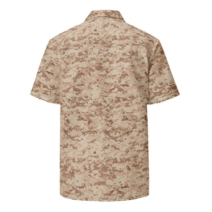 American MARPAT Desert CAMO Unisex button shirt - Button Shirt