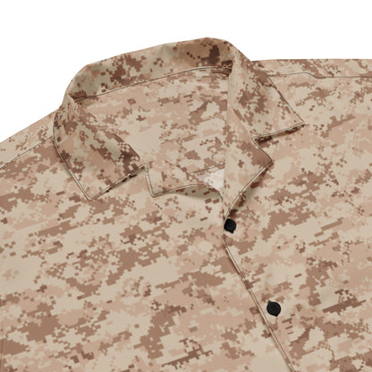 American MARPAT Desert CAMO Unisex button shirt - Button Shirt