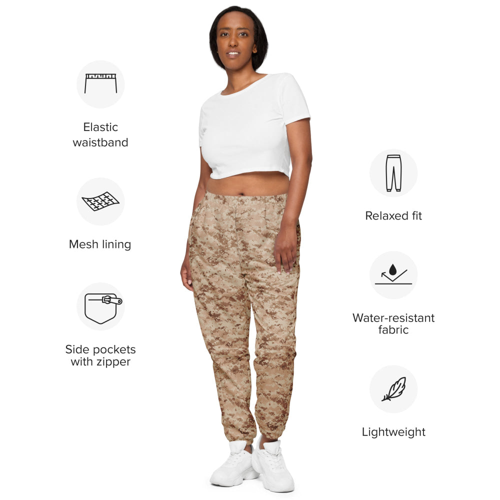 American MARPAT Desert CAMO Unisex track pants - Track Pants